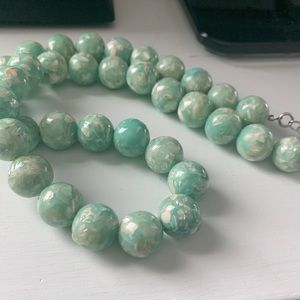 Sea foam Green Necklace